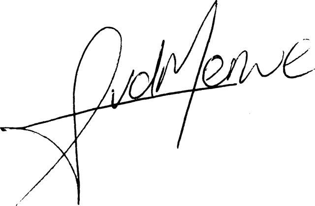 Signature of Stephanus van der Merwe